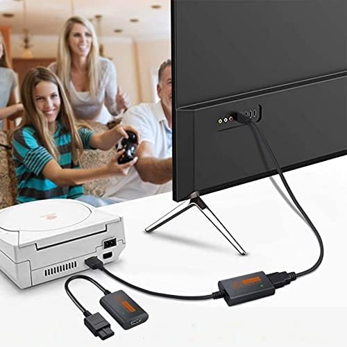Conversor GXCDIZX HDMI, cabo HDMI para N64/ Nintendo64 para Cabô Conversor HDMI compatível com Nintendo 64/