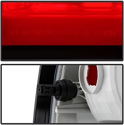 ACANII - Para 2015-2022 Chevy Colorado Factory OE Estilo vermelho Red Lâmpada de freio de luz traseira de reposição direita Lado do passageiro direito