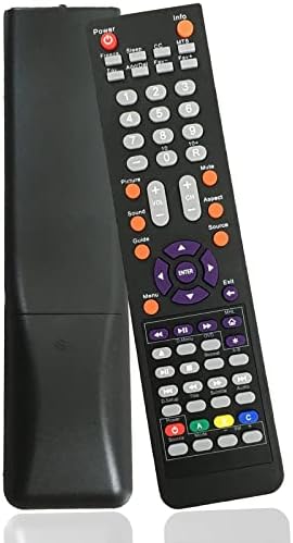 1420222370014C Controle remoto de substituição Compatível para Scepter TV/DVD Combo Sondbar E245BD-FHDR