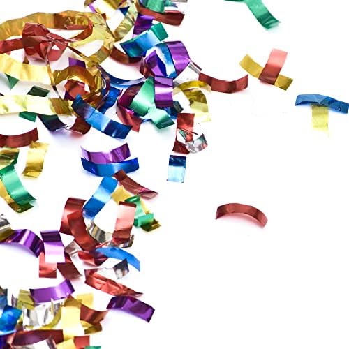 Grande confete metálico - Jumbo Mylar Rainbow Foil Bag, perfeito para o ano novo, festas surpresa, aniversários,