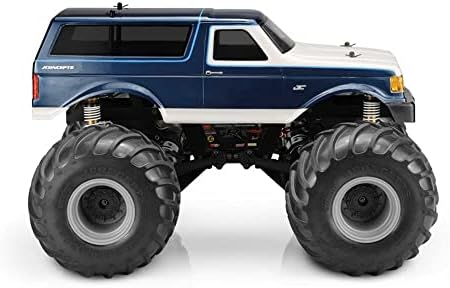 J Concepts Inc. 1989 Ford Bronco Monster Truck Body Clear JCO0466 CARRO/CURCIMENTO AS AS DO