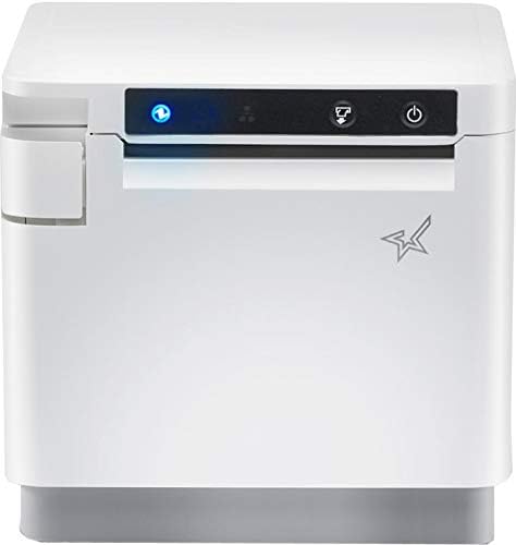 Star Micronics Mc-Print3 3 polegadas Ethernet / WLAN / Bluetooth / USB / Lightning Thermal POS POSTOR COM CloudPrnt,
