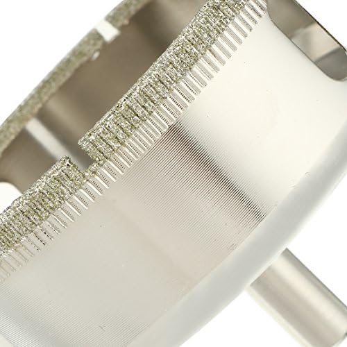 IIVVERR 80mm DIA Diamond Partículas de revestimento Brill Brill Bit para vidro (80mm Diamond Diamond Partículas de revestimento Broca de serra de poço Bin para vidro