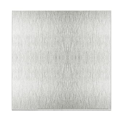 Seunmuk 1 PCS 12 x 12 polegadas folha de alumínio, 1/4 de polegada de espessura Placa de alumínio pesada 6061