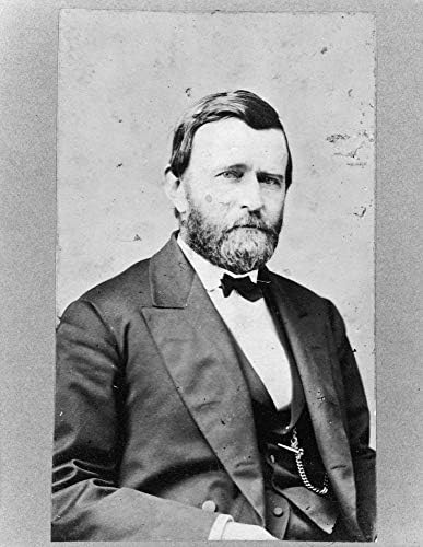Ulysses S. Grant Photograph - obra de arte histórica de 1870 - Presidente dos EUA Retrato - -