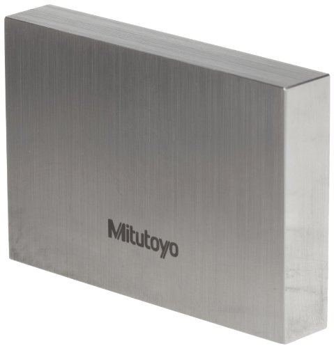 Mitutoyo Steel Retangular Gage Block, ASME AS-2, 12 Comprimento
