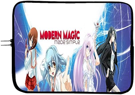 Magic Magic Made Simple Anime Laptop Saco de Laptop 13 polegadas Laptop e caixa de manga de tablet
