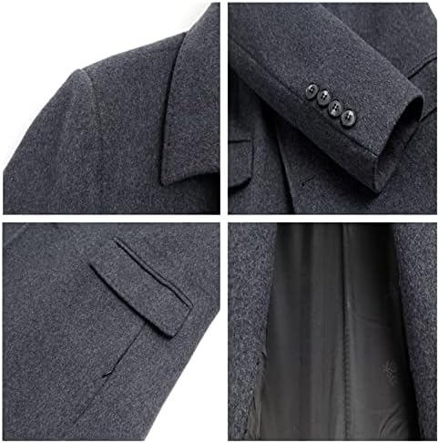 Jnkihapot lã casacos de lã de inverno casacos de casacos de pea casacos longos casacos de mistura de