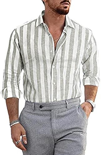 Camisas casuais masculinas de elogoog masculino camisas de manga curta curta camisas atléticas casuais para homens