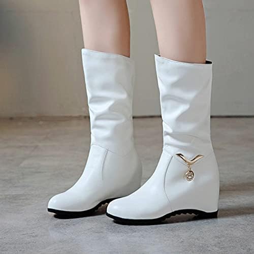 Botas para mulheres brancas garotas fofas botas vermelhas botas ocidentais botas de cowboy boots pontiagudo