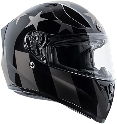TORC T15B Bluetooth Integrated Face Face Motorcycle Capacete com gráfico