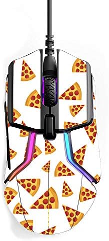 MightySkins Skin Compatível com SteelSes Rival 600 Gaming Mouse - Body by Pizza | Tampa de vinil protetora, durável
