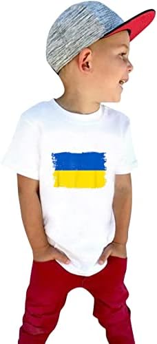 Roupas de neon para meninos crianças bebês garotas meninas meninas suportes Ucrânia Eu fico com a Ucrânia bandeira