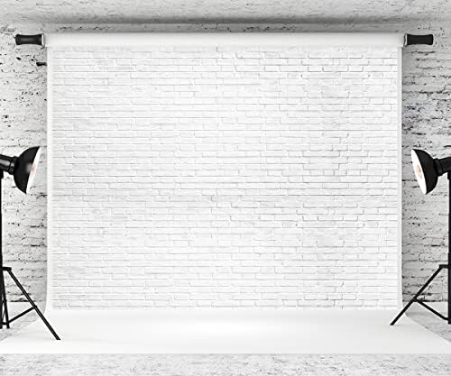Kate 10 × 10ft Light Brick Photography Backdrop Brick Photo Backgrody Photo Studio Props para Fotógrafo