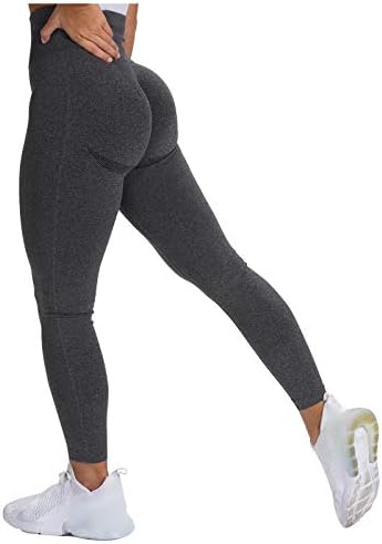Yoga Sports Color Color Hip-Lifting feminino Fitness High Bedia Running Pants Cura Hands Rótulo de