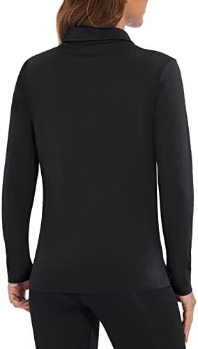 Camisas de pólo feminino de Magcomsen camisetas de golfe de manga comprida Rápida seca rápida 50+