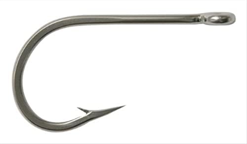 Mustad 7691S Big Game Southern e Atum Stainless Stones Forged Fishing Hook | Equipamento de equipamento