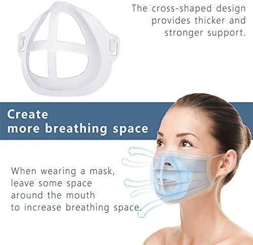 Bracket de máscara 3D Quadro de suporte interno usando suporte legal, mantenha o tecido fora da boca