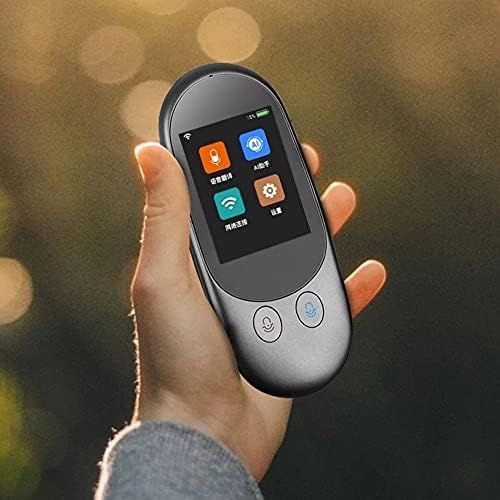 SLNFXC Smart Voice Translator Dispositivo 40 Idiomas de 2,4 polegadas de tela sensível ao toque F1A recarregável
