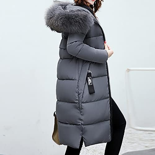 Capacão de inverno casaco de inverno inverno para baixo jaqueta acolchoada cinto magro cinto de comprimento
