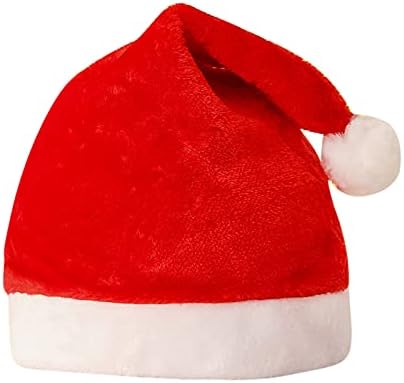 Jofow Hat Papai Noel para adultos para festa chapéu de natal natal suprimentos unissex chapéu de férias de beisebol