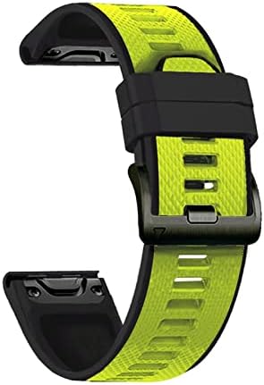 Forfc 26 22mm Sport Silicone Watch Bandrap Wristrap for Garmin Fenix ​​6x 6 6s Pro 5x 5 Plus 3 3HR D2 MK2 Easy