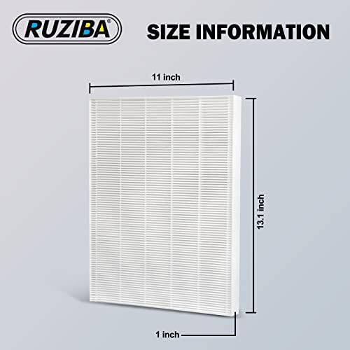 RUZIBA 4PACK C545 Filtro HEPA de substituição compatível com o purificador de ar Winix C545, filtro Winix, número de peça 1712-0096-00 e 2522-0058-00, apenas Hepa