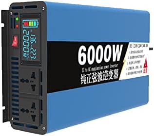 5000/6000W Pure Wave Power Inversor 12V-72V DC a 220V CA ADAPTOR DO ADAPTOR DO ADAPTOR DO CONVERTOR