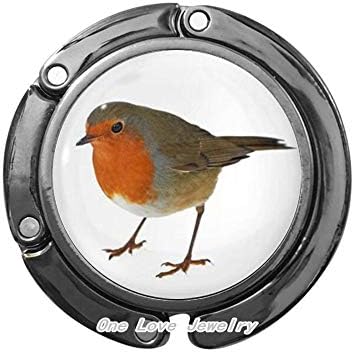 Robin Bag Hook-Robin Purse Hook-Bird Amantes Presente, gancho de bolsa de pássaro, Robin Gift,