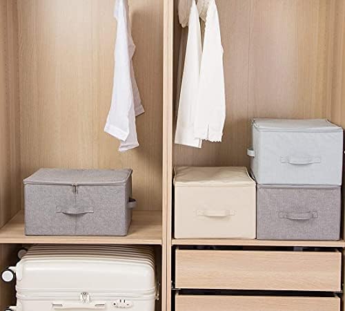 Haoktsb Caja de Almacenamiento de ROPA Provo de roupas de armário de armário de roupas de armazenamento