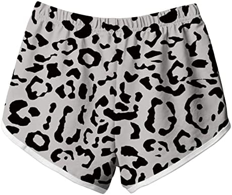 Shorts para mulheres lounge de verão casual shorts de praia pura de coloração solta shorts altos