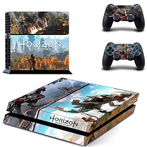 Game Horizonet Zero West Aloy PS4 ou Ps5 Skin Skin para PlayStation 4 ou 5 Console e 2 Controllers Decal