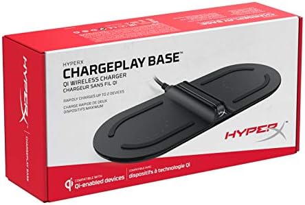 Base Hyperx ChargePlay-carregador sem fio qi, QI certificados, almofadas de carregamento sem fio