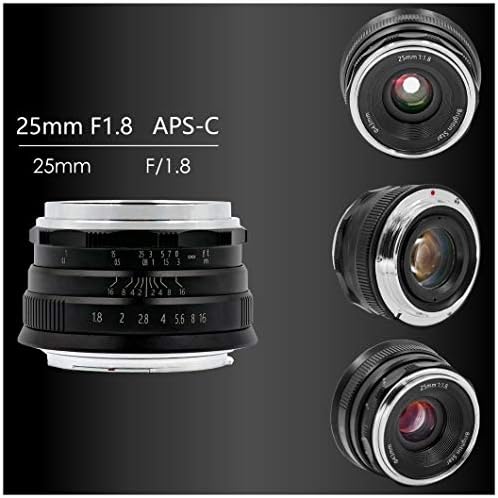 Brightin STAR 50mm F1.8 Manual padrão Foco Prime Lente Prime para câmeras sem espelho-montagem XF-APS-C MF Lente