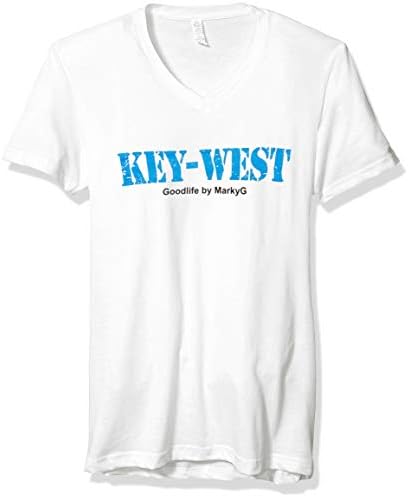 Marky G Apparel Key Key West Premium Premium Camiseta V-Grega Curta