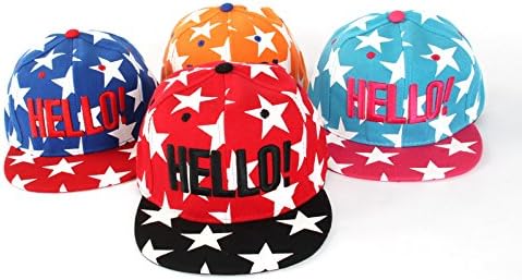 Globalwells Kid Boys meninas cartas de beisebol Caps Hat de Hip Hop Cap snapback Cap