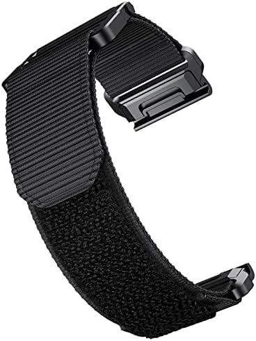 Nunomo para Garmin Watch Bands Compatible Fenix ​​7x 6x Pro GPS 5x 3HR Descent Mk1 Mk2 Titanic Velcro