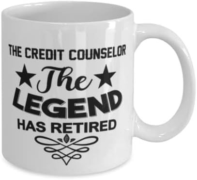 Conselheiro de crédito MUG, The Legend se aposentou, idéias de presentes exclusivas de novidades para conselheiro