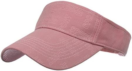 Visor Sun Hat for Men Fashion Fashion Summer Plain Plain Outdoor Sport Running Baps com Visor Beach Baseball Caps