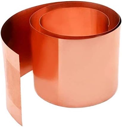 Folha de cobre WSABC PAINEL DE PLACA DE METAL T2 CU PURO 99,9% de alta pureza, 0,01mm100mm
