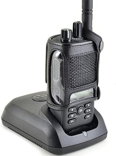 Turtleback Titular de transporte para Motorola XPR 3500 Incêndio e Polícia Caso de clipe de cinto de rádio