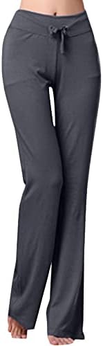 Hight Caist Workout Leggings para mulheres String Draw Color calça ioga T Casual T Moda calça sólida calças