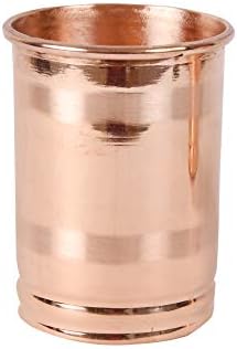Bebendo de cobre puro sem costura Serviço de vidro de água do copo de vidro de vidro de 2 por 2 por Índio