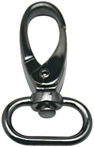 Gun genérico 0,75 Diâmetro interno Oval Ring Lobster Cabine para pulseira de cinta ou fivela de colarinho