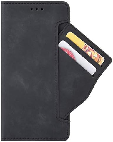 Caixa Hualubro Umidigi F3 5G, Proteção magnética de corpo inteiro Tampa da carteira de couro de choque à prova de choque com suporte de cartão para UMIDIGI F3 5G 4G / F3 SE / F3S Caixa de telefone