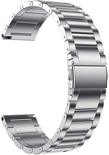 Compatível para a banda Smartwatch TouchEx, Lamshaw Redunda rápida tiras de metal de aço inoxidável compatível
