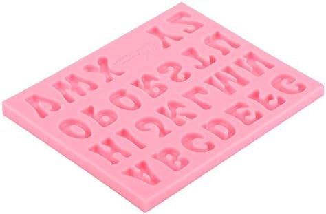 Alfabeto de molde de silicone kste 26 letras