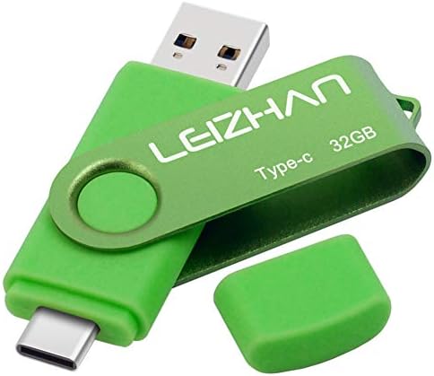 Leizhan 32 GB USB C Flash Drive 3.0, Photostick tipo C para Samsung Galaxy S10, S9, S8, S8 Plus, LG G6,