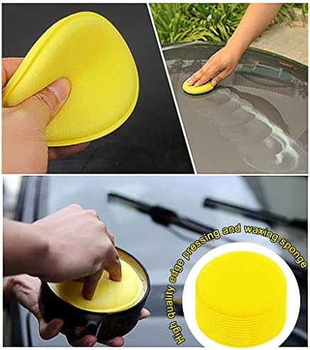 Prave de alimentos plásticos Prave de esponja Cera doméstica para limpeza de carros kit de polimento