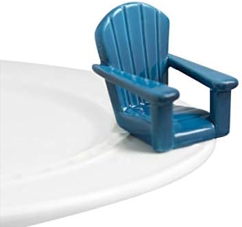 Nora Fleming Mini pintado à mão: Refrigendo a cadeira azul A67